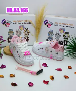 Labubu Kids Sneakers ,Labubu Sizes 26-35
