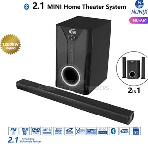 Nunix Nu-a61 2.1 Multimedia Speaker System 12000w