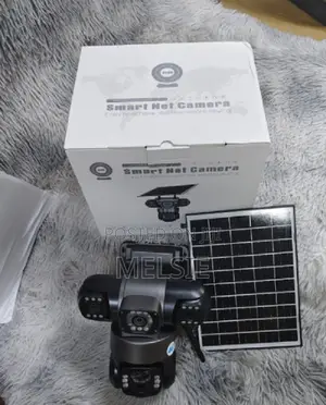 Triple Lens Three Screens Camera Solar Powered - (Pir Human Detection