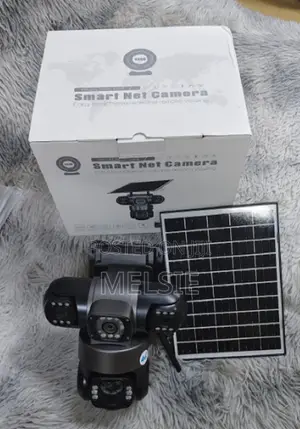 Triple Lens Three Screens Camera Solar Powered Solar Light
