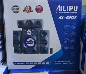 Ailipu 3.1ch Multimedia Speaker System Kl-6305 X-Bass