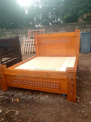 Mahogany Vanish 6*6 Sized Beds