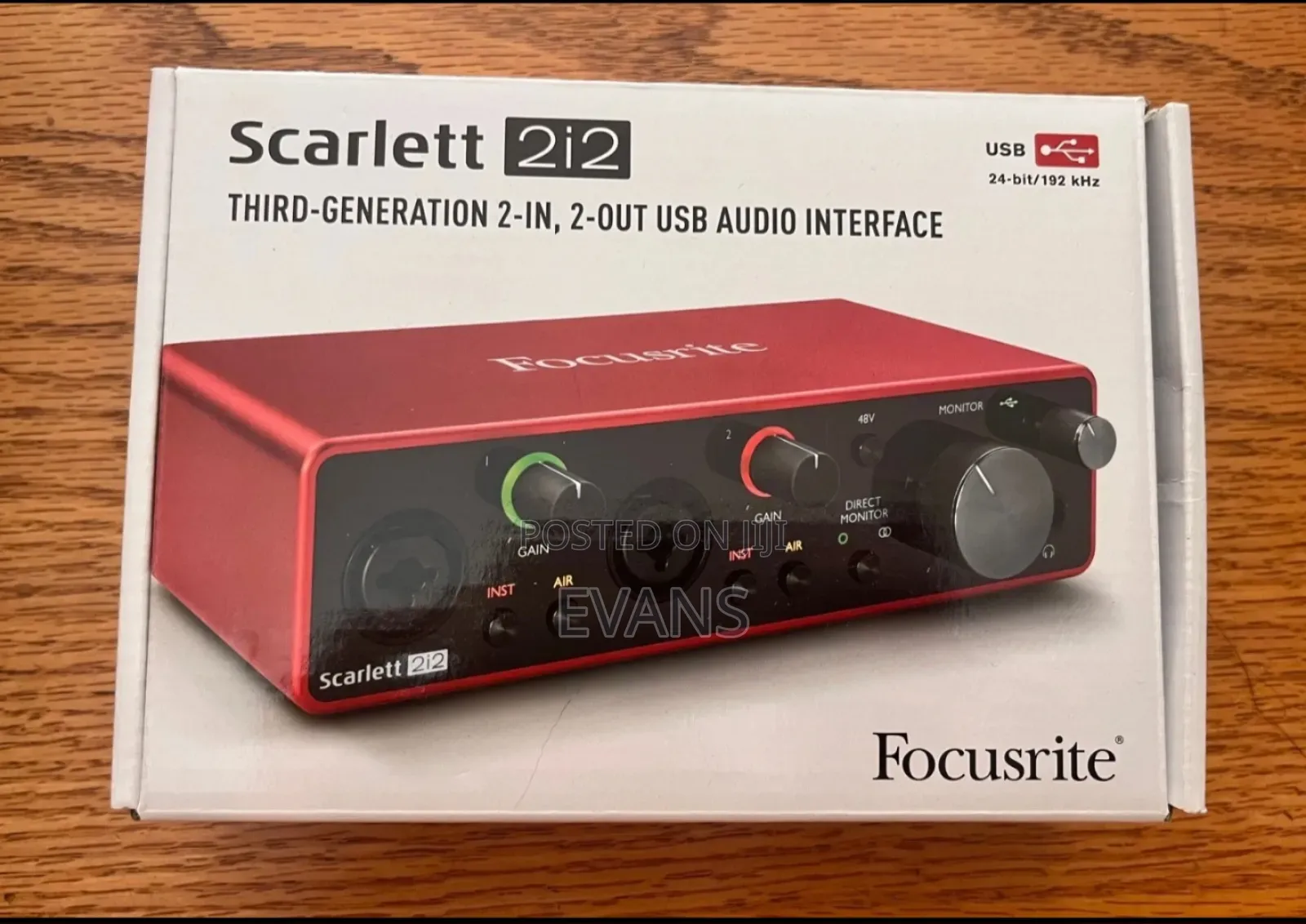 Focusrite Scarlett 2i2 3rd Generation Interface