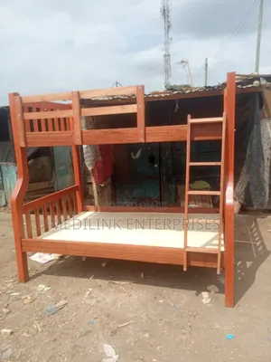 3.5*6 and 3*6 Mahogany Double Decker Bed