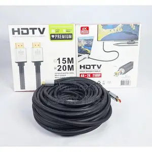  Rubber Coated Gold Plated Hdmi Cable 15m