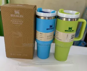 *Plain Color Stanley Cups ( Lime Green and Blue)
