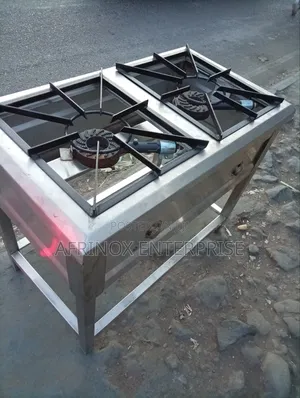 Two Burner Stainless Steel Gas Cooker