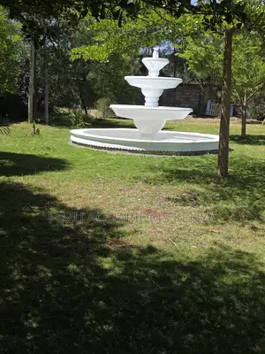 White 3-Tier Garden Fountain – Timeless Elegance for Your Landscape