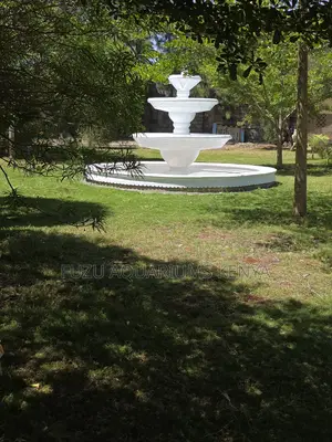 Luxury White Fountain for Landscape Perfection