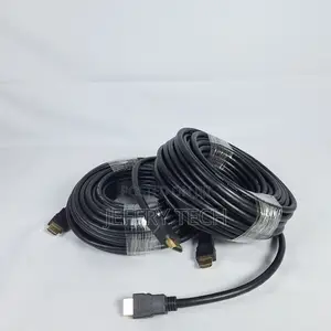 Name Rubber Coated Black Hdmi Cable 10m