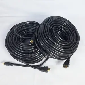 Name Rubber Coated Black Hdmi Cable 30m