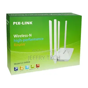 300mbps High Speed 6 Antenna Pixlink Lan Router