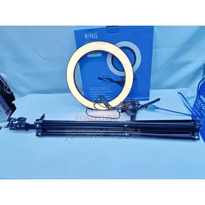 10 Inch 3 Mode Ring Light With Phone Holder and 2.2m Tripod Stand For