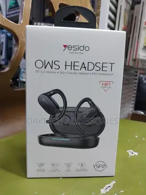 Yesido Ysp25 Ear-Hook Open Ows Bluetooth Earphone(Black)