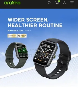 Oraimo Watch Nova 2 Lite 1.93'' Amoled Full Touch Screen Smart Watch