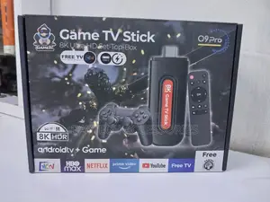 Q9 Pro Game Stick 64gb Built-in Games Dual 2.4ghz Wireless Controllers