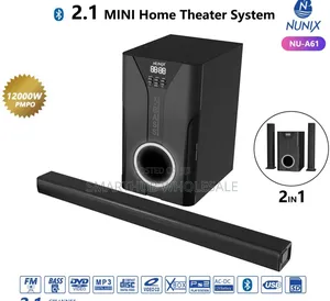 2.1 Nunix Nu-A61 Soundbar Mini Home Theater System
