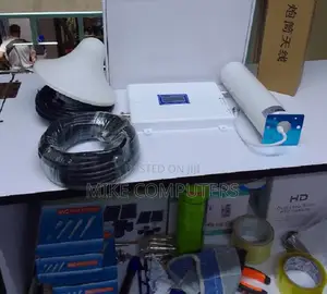 2g 3g 4g Lte Cell Phone Signal Booster Amplifier White Boost