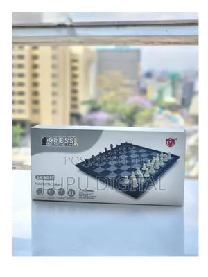 Chess Board Premium Black and White Board Magnetic