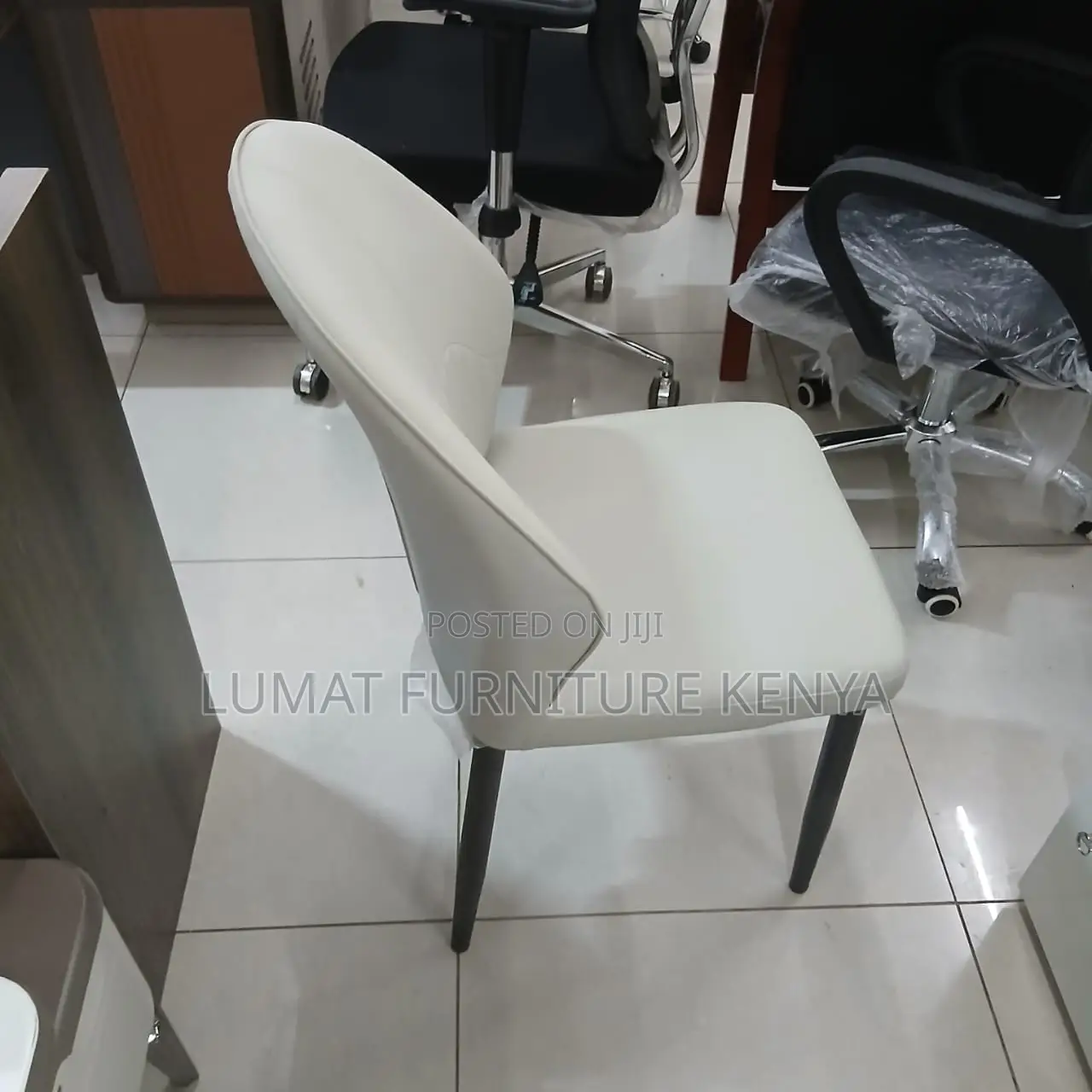 Leather Comfortable Dining Chair