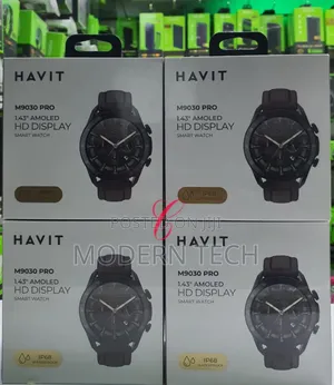 Havit M9030 Pro *1.43" Amoled* Hd Display Ip68 Waterproof Smart Watch.