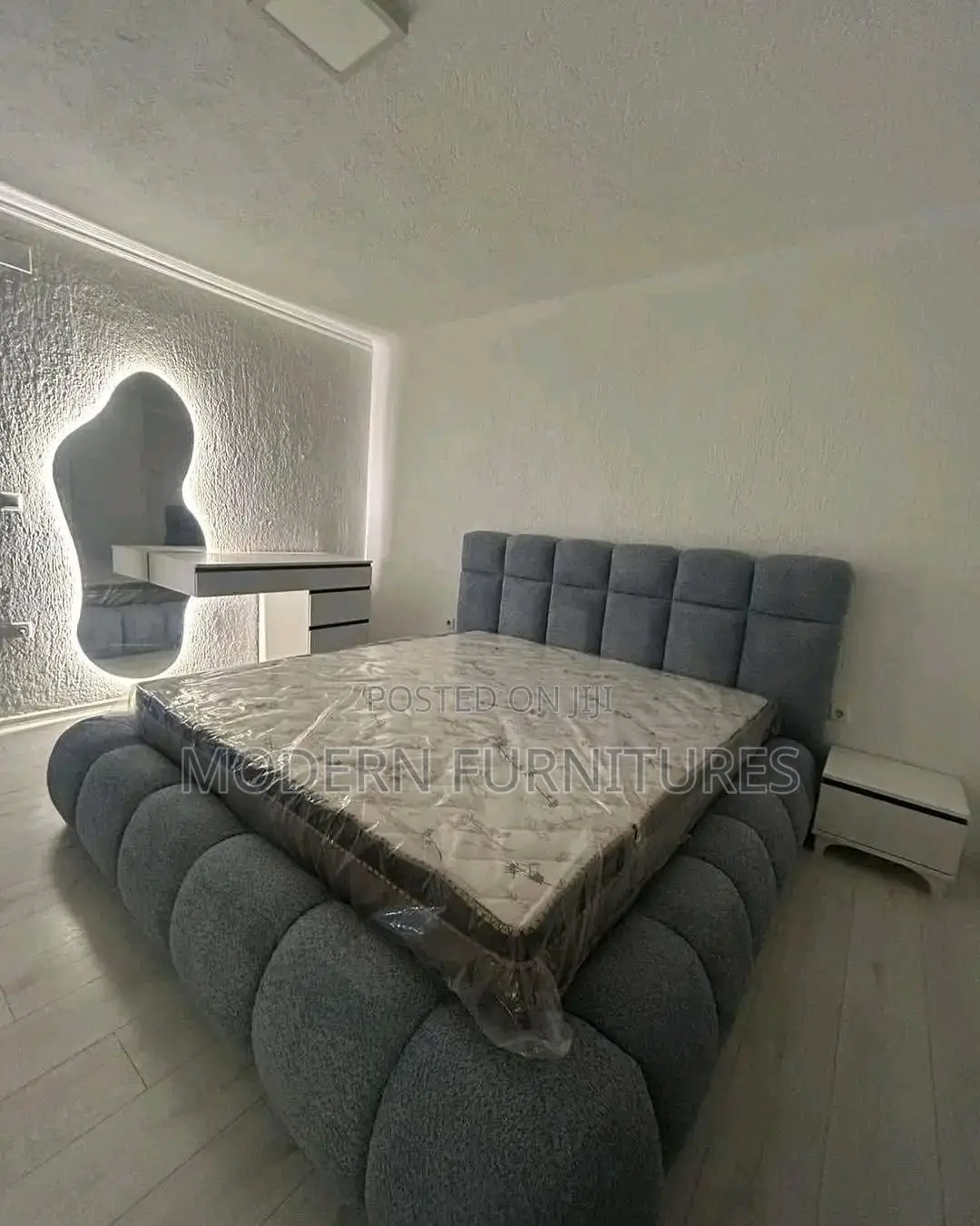 Dark Grey 5 By 6 Bed