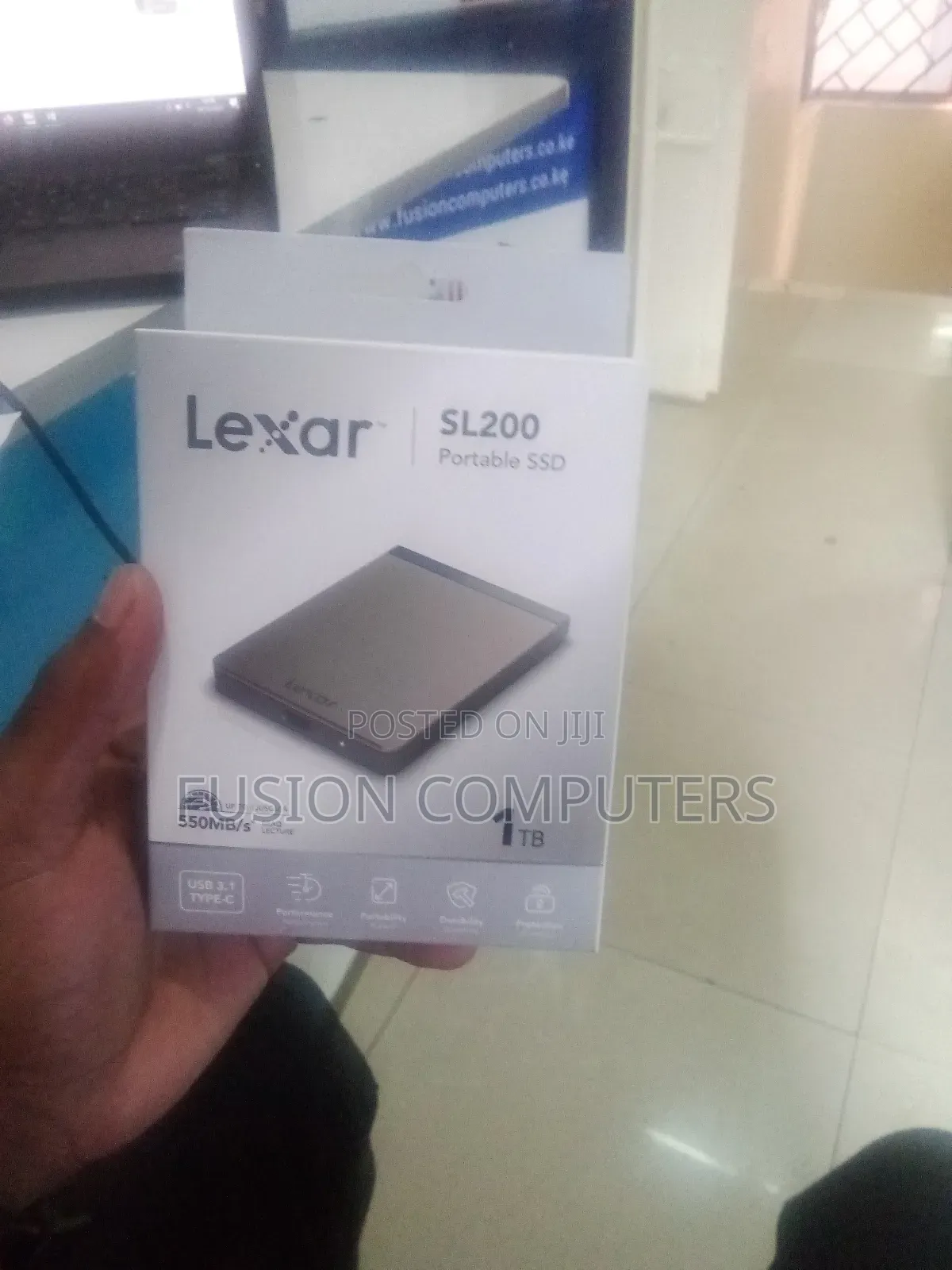 Lexar Sl200 1tb Portable Solid State Drive