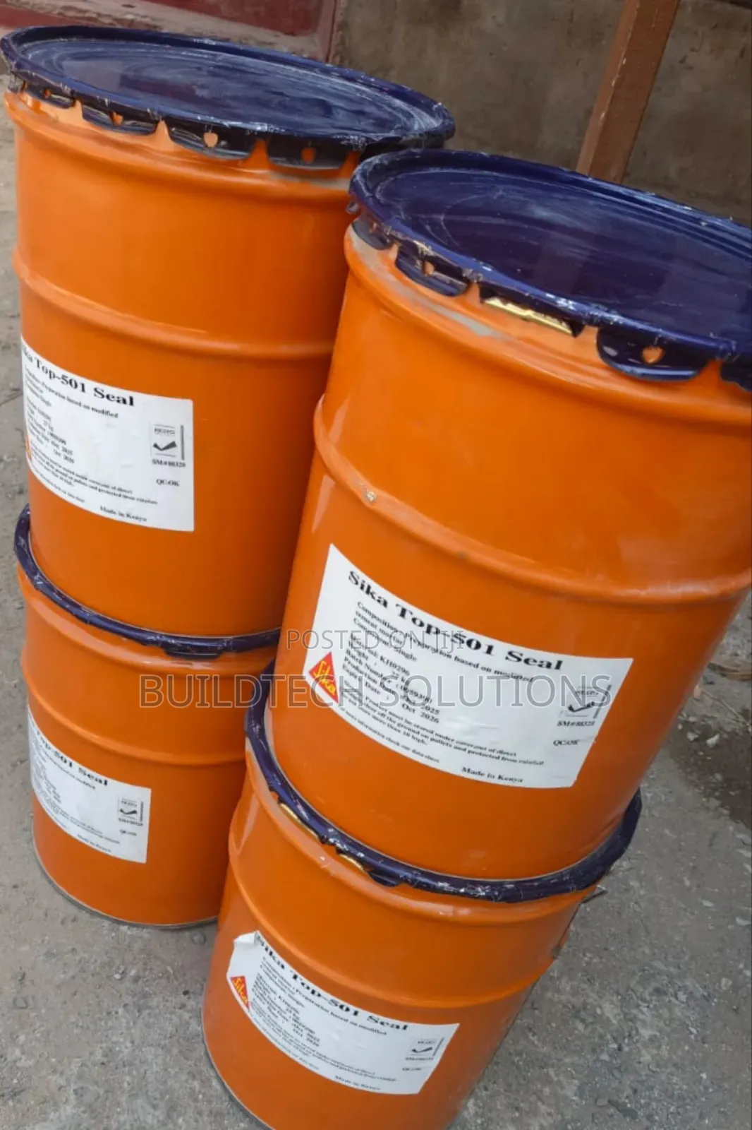 BASF MasterSeal 501 – Concrete Tank Waterproofing System