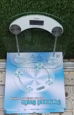 Personal Bathroom Scales Glass Type