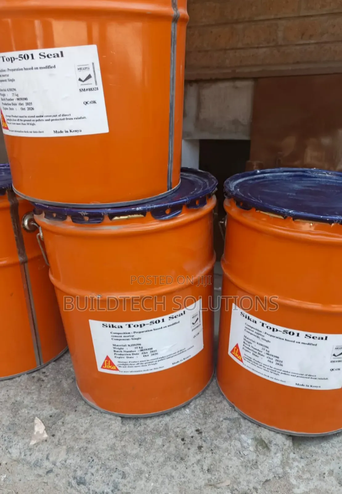 Masterseal 501 Cement - Based Water Proof Shield