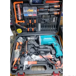 Makita Accessories Electrician Tools Box With Electrictrical Drill