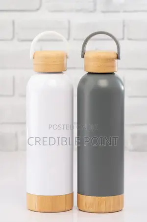 Wooden Cap Flask