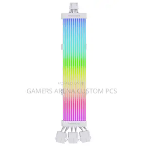 Strimer Argb Graphics Card Pci-E 5.0 12+4 Pin Wide Extension Cable.