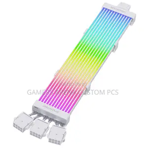 Strimer Argb Graphics Card Pci-E 5.0 12+4 Pin Wide Extension Cable.