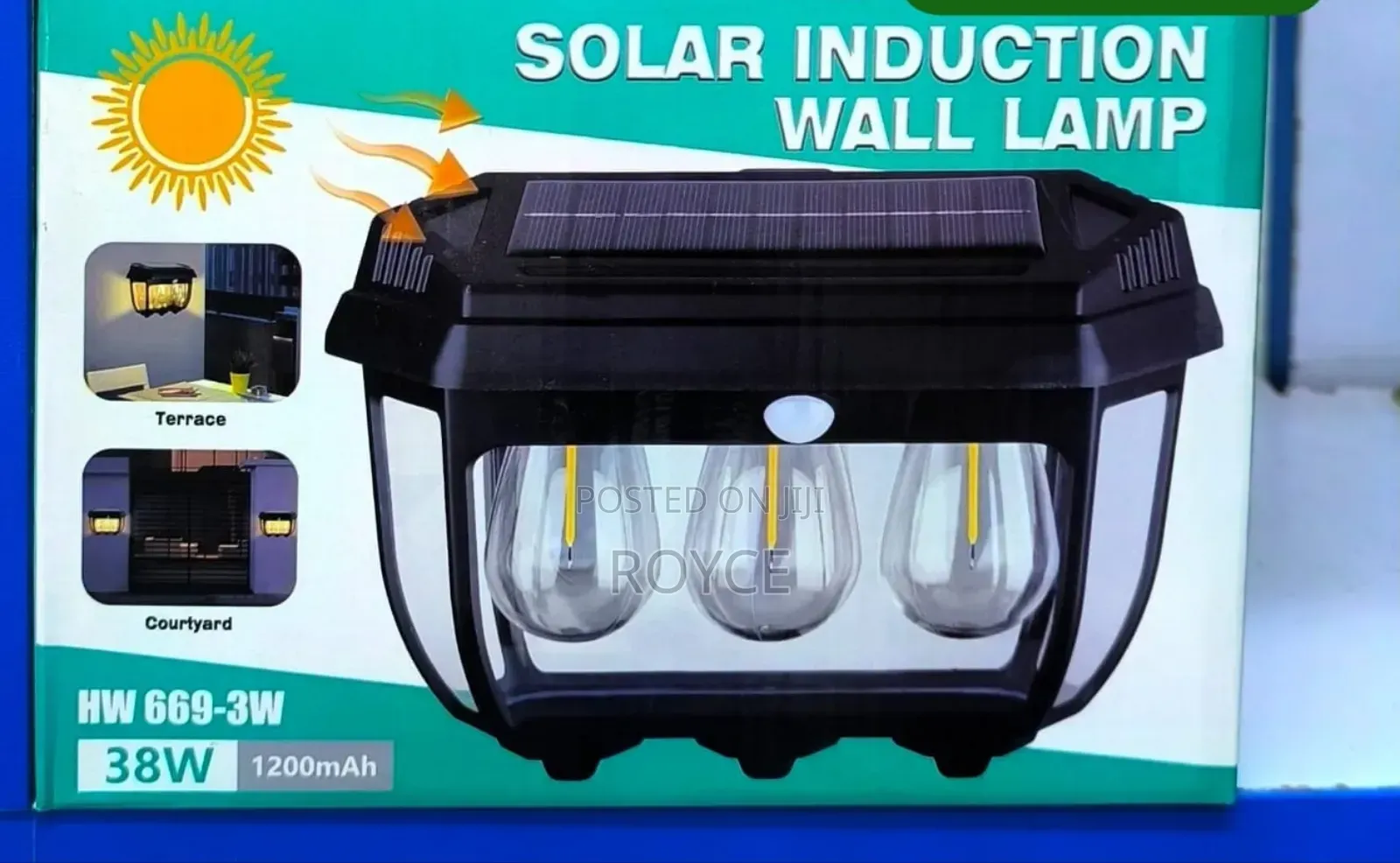 Solar Induction Wall Lamp