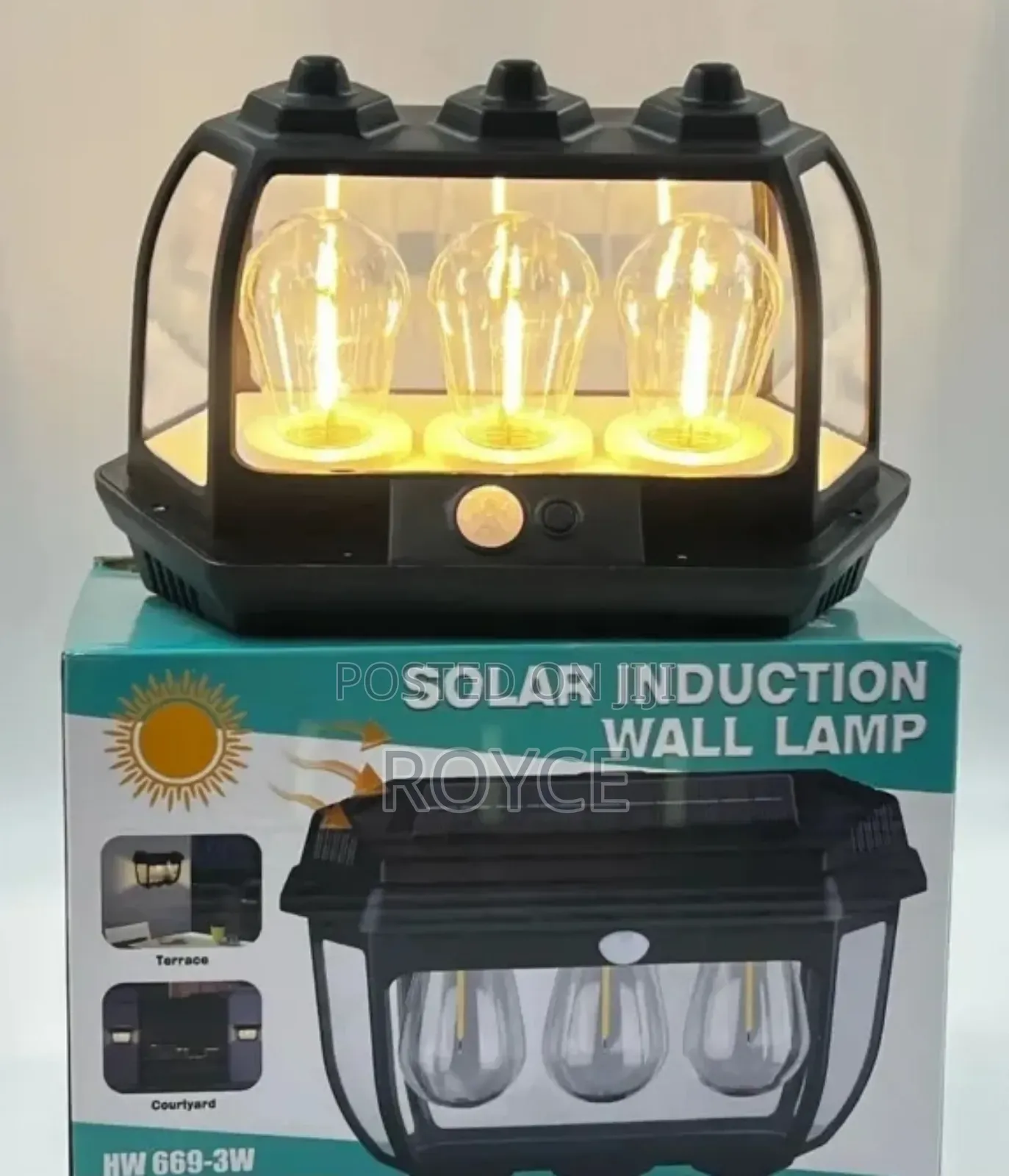 Solar Induction Wall Lamp