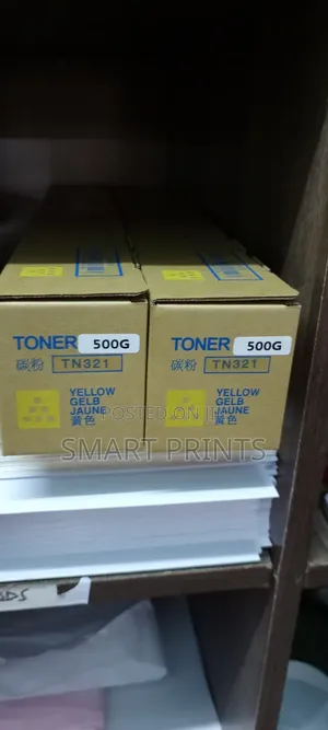 Pure Quality Konica Minolta Tn 321 Yellow Toner Available