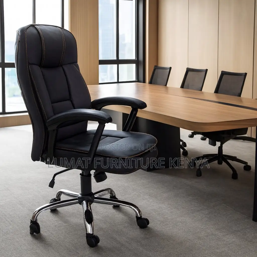 Reception Leather Seat