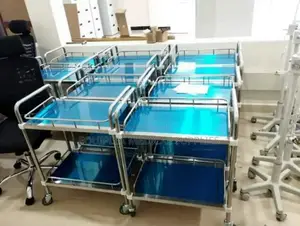 High Quality Medicine Trolley/Instrument Trolley (Stainless Steel)