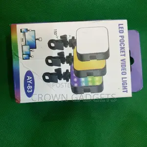 RGB Mini Led Light Ay-83 for Cameras, Smartphones Tripods