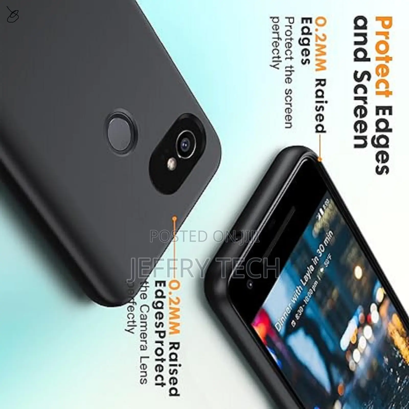 Dioxide Google Pixel 2 Xl Soft Tpu Silicone Case Protective Case Slim