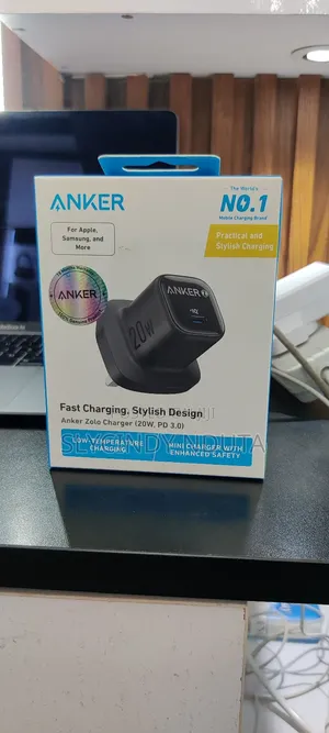 Anker Fast Charging,Stylish Design -Black