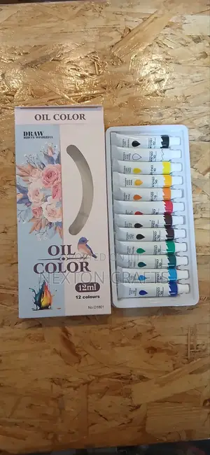 Oil Color 12ml Twelve Colors