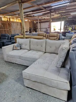 Fashionable 6 Seater L Sofa