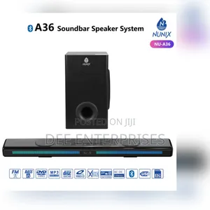 Nunix Soundbar System Model A36
