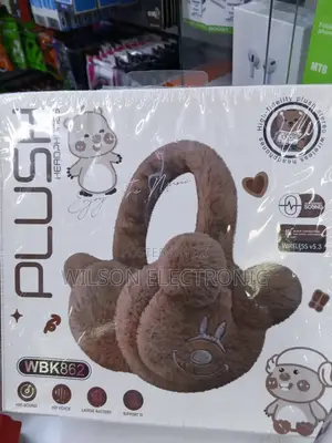 Kids Fluffy Headphones WBK 862
