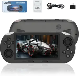 Muzee 4.5" Handheld Gaming Console With Multimedia Player