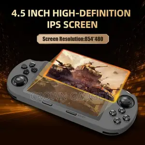 Muzee 4.5" Handheld Gaming Console With Multimedia Player