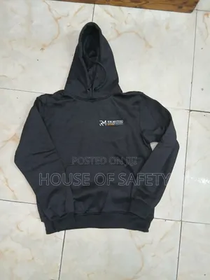 Black Industrial Safety Hoodie