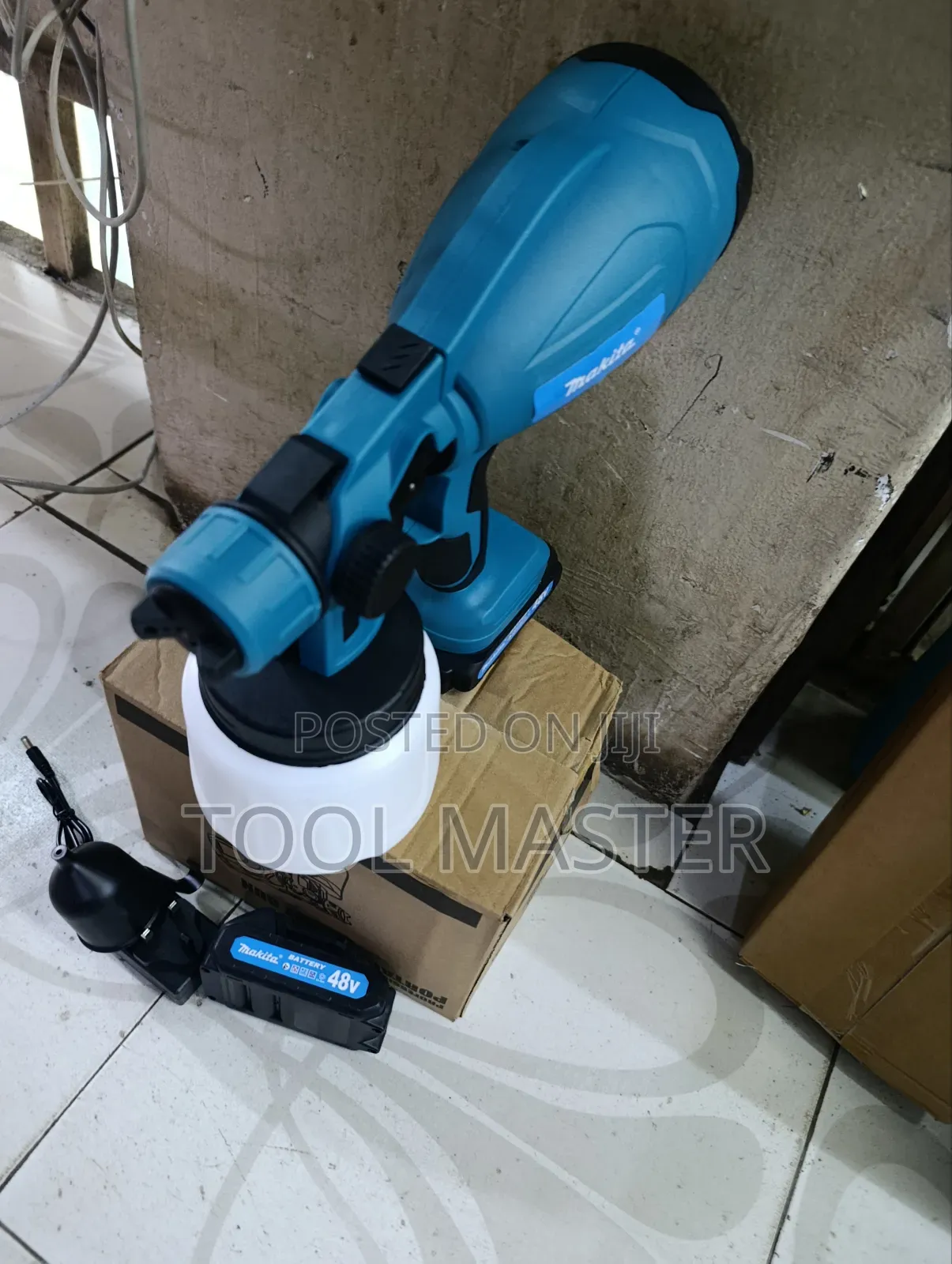 36v Cordless Spray Paint 800ml Container